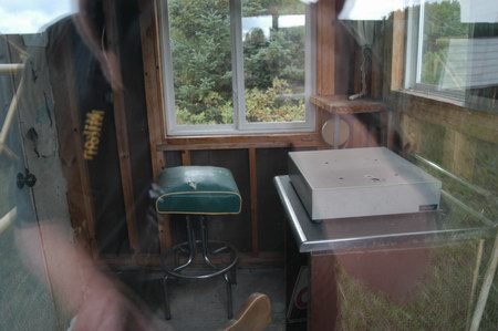 Cinema 2 Drive-In Theatre - Inside Ticket Booth (newer photo)